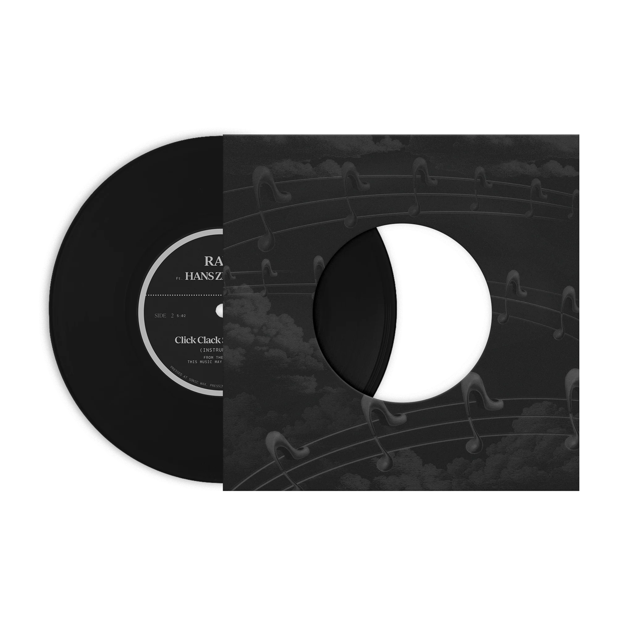Click Clack Symphony. Ft. Hans Zimmer. 7” Vinyl - Image 3